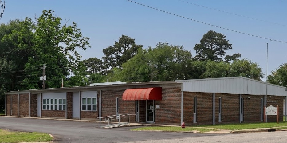 Grant Parish School System Central Office building in Colfax, Louisiana