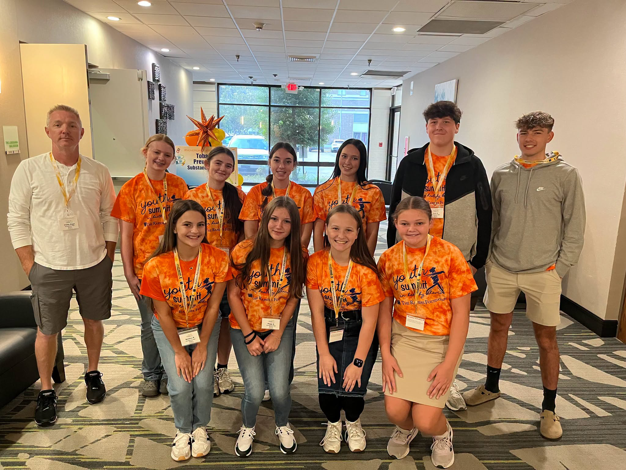 Grant Parish Public Schools Youth Health Advocates at the 2026 Youth Summit on Healthy Behaviors