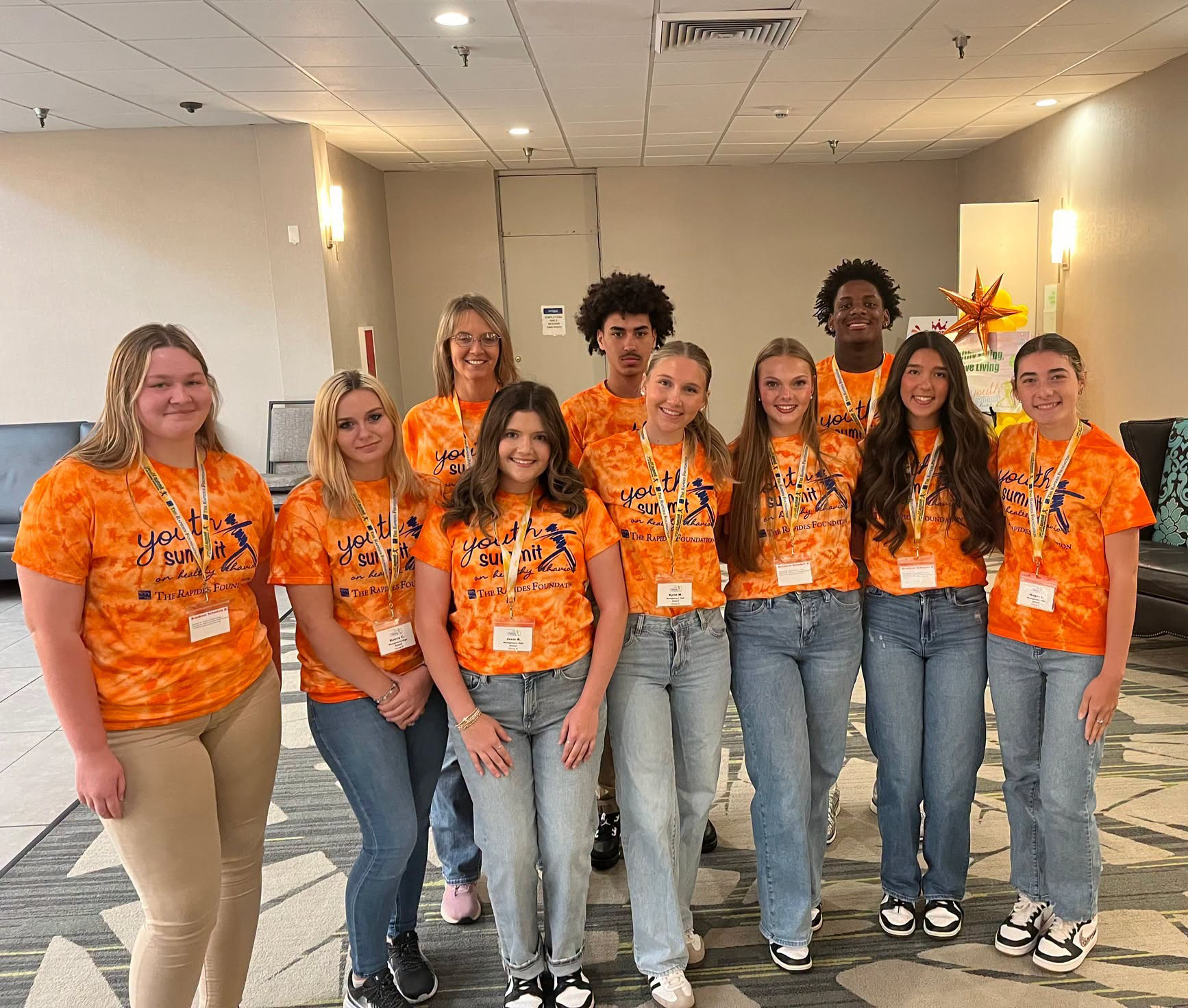 Grant Parish Public Schools Youth Health Advocates at the 2026 Youth Summit on Healthy Behaviors