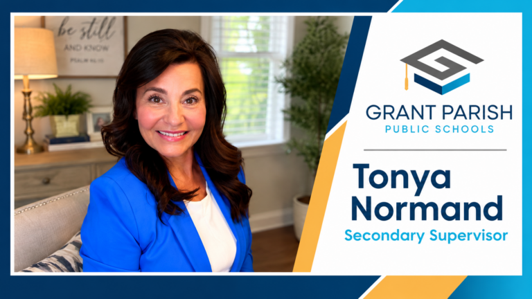Tonya Normand Named Secondary Supervisor for Grant Parish Public Schools