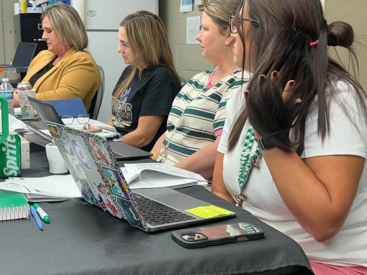 School administrators taking part in instructional leadership professional learning